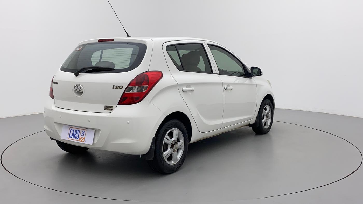2011 Hyundai i20 ASTA 1.2, Petrol, Manual, 69,282 km, Right Back Diagonal