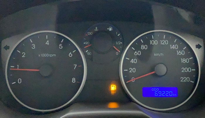 2011 Hyundai i20 ASTA 1.2, Petrol, Manual, 69,282 km, Odometer Image