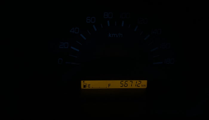 2018 Maruti Wagon R 1.0 LXI, Petrol, Manual, 56,700 km, Odometer Image