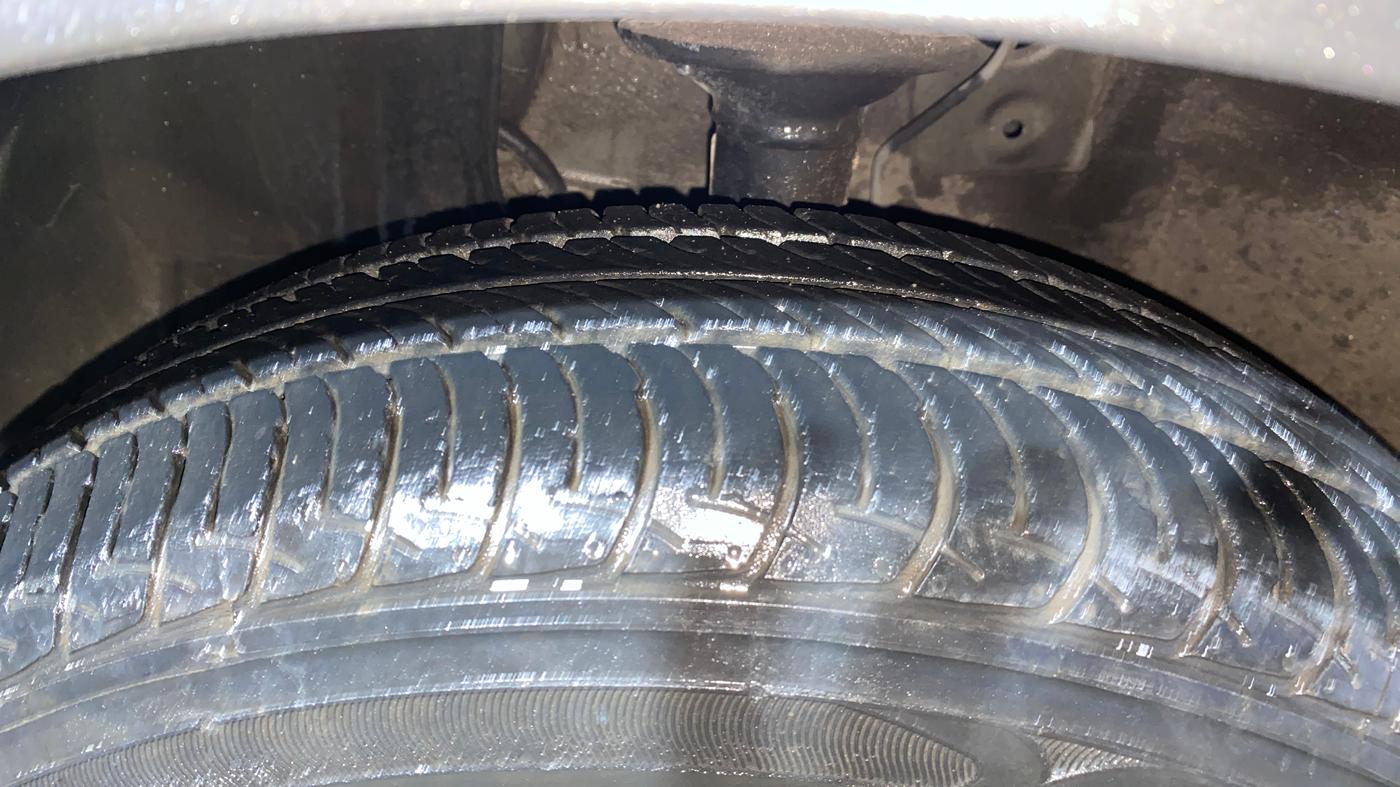 2021 Maruti New Wagon-R VXI 1.0, Petrol, Manual, 18,008 km, Left Front Tyre Tread