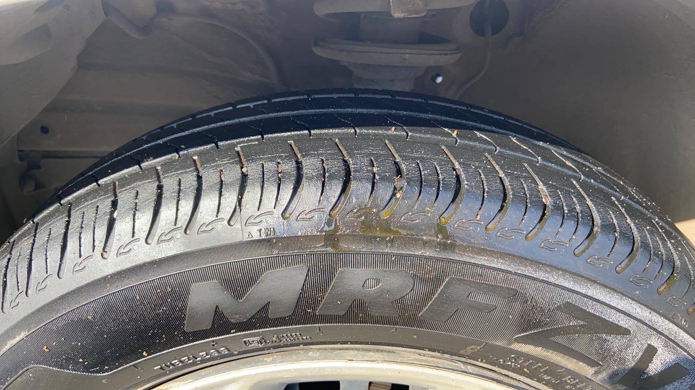 2022 Maruti S PRESSO VXI (O), Petrol, Manual, 11,261 km, Left Front Tyre Tread