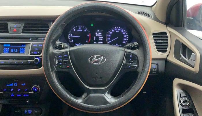 2014 Hyundai Elite i20 ASTA 1.4 CRDI, Diesel, Manual, 1,04,408 km, Steering Wheel Close Up