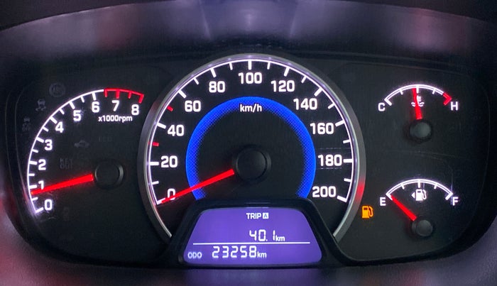 2017 Hyundai Grand i10 SPORTZ 1.2 KAPPA VTVT, Petrol, Manual, 23,290 km, Odometer Image