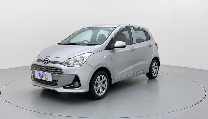 2017 Hyundai Grand i10 SPORTZ 1.2 KAPPA VTVT, Petrol, Manual, 23,290 km, Left Front Diagonal