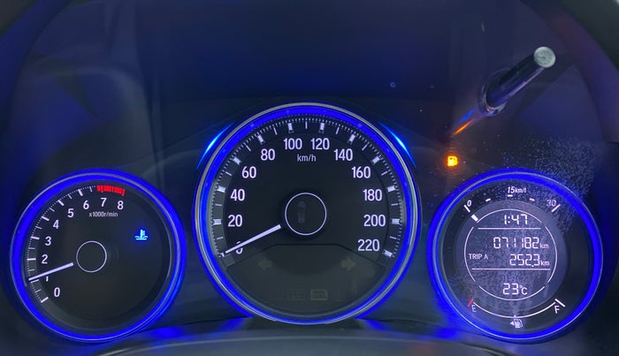 2015 Honda City SV MT PETROL, Petrol, Manual, 71,261 km, Odometer View