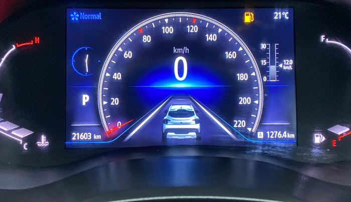 2021 Renault Kiger RXZ CVT 1.0 TURBO DUAL TONE, Petrol, Automatic, 21,929 km, Odometer Image
