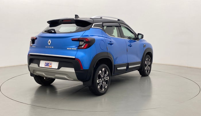 2021 Renault Kiger RXZ CVT 1.0 TURBO DUAL TONE, Petrol, Automatic, 21,929 km, Right Back Diagonal