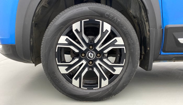 2021 Renault Kiger RXZ CVT 1.0 TURBO DUAL TONE, Petrol, Automatic, 21,929 km, Left Front Wheel