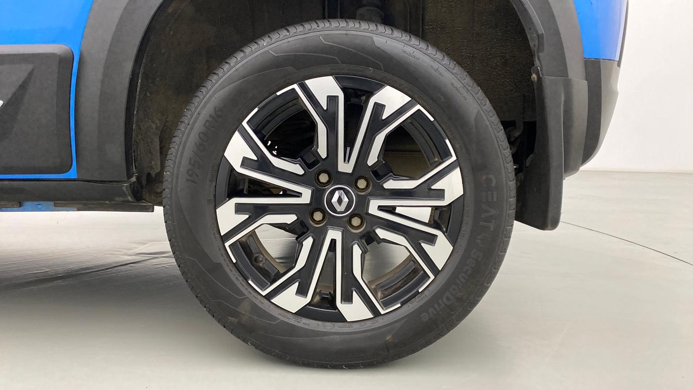 2021 Renault Kiger RXZ CVT 1.0 TURBO DUAL TONE, Petrol, Automatic, 21,929 km, Left Rear Wheel
