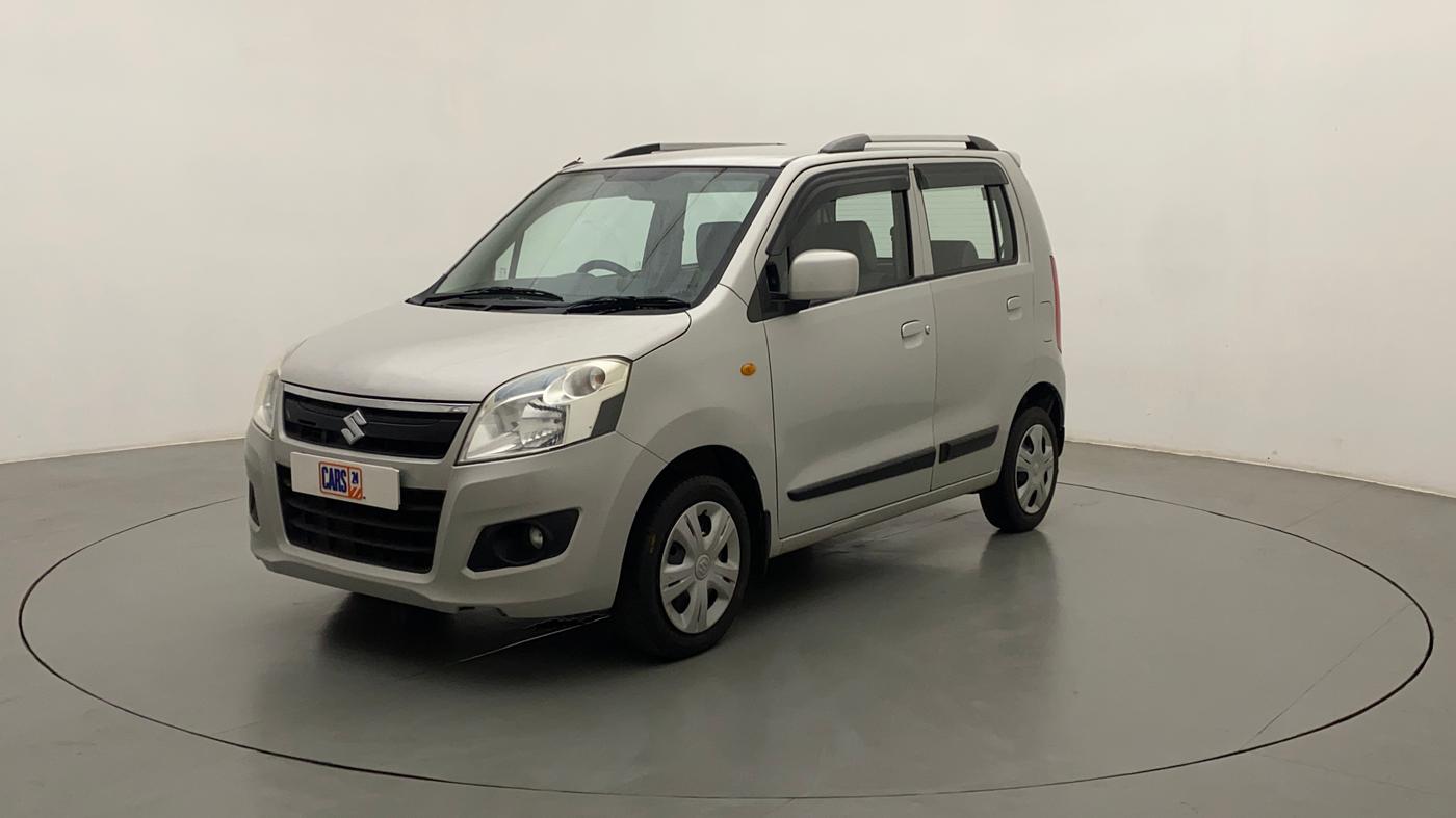 2017 Maruti Wagon R 1.0 VXI AMT, Petrol, Automatic, 78,451 km, Left Front Diagonal