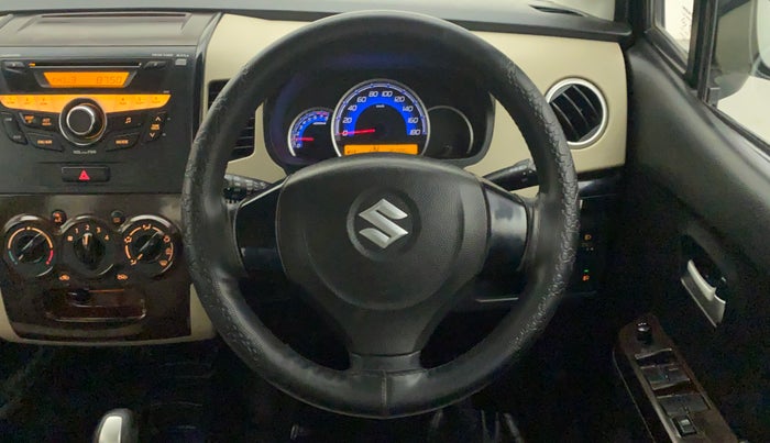 2017 Maruti Wagon R 1.0 VXI AMT, Petrol, Automatic, 78,451 km, Steering Wheel Close Up