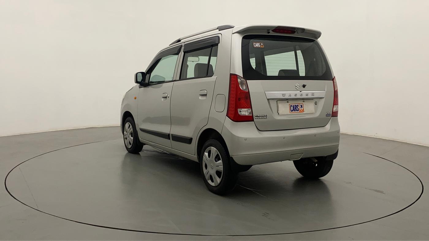 2017 Maruti Wagon R 1.0 VXI AMT, Petrol, Automatic, 78,451 km, Left Back Diagonal