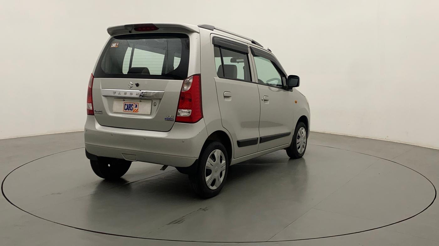 2017 Maruti Wagon R 1.0 VXI AMT, Petrol, Automatic, 78,451 km, Right Back Diagonal