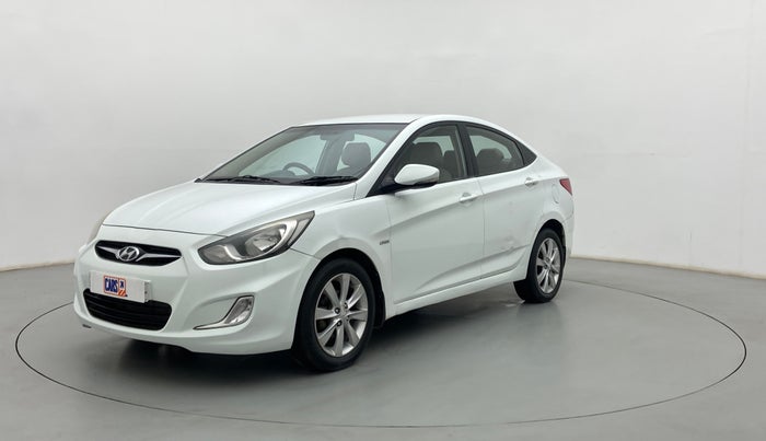 2011 Hyundai Verna FLUIDIC 1.6 CRDI SX, Diesel, Manual, 1,10,091 km, Left Front Diagonal