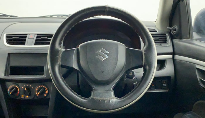 2015 Maruti Swift LXI, Petrol, Manual, 86,057 km, Steering Wheel Close Up