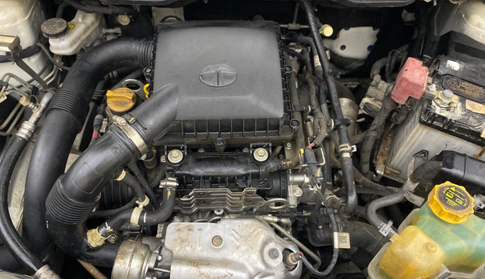 2023 Tata NEXON FEARLESS + SUNROOF DCA DUAL TONE 1.2 PETROL, Petrol, Automatic, 36,407 km, Engine View