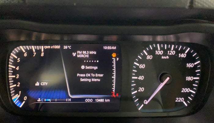 2023 Tata ALTROZ XZ PLUS I-TURBO PETROL, Petrol, Manual, 13,400 km, Odometer Image