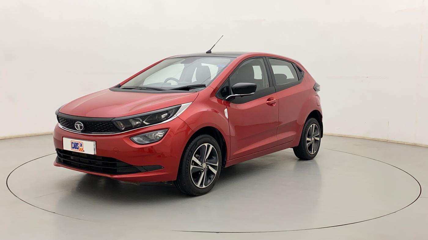 2023 Tata ALTROZ XZ PLUS I-TURBO PETROL, Petrol, Manual, 13,400 km, Left Front Diagonal