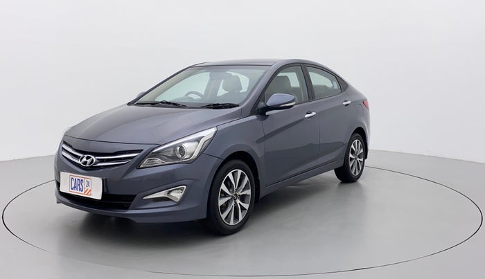2015 Hyundai Verna FLUIDIC 4S 1.6 VTVT S(O), Petrol, Manual, 56,885 km, Left Front Diagonal