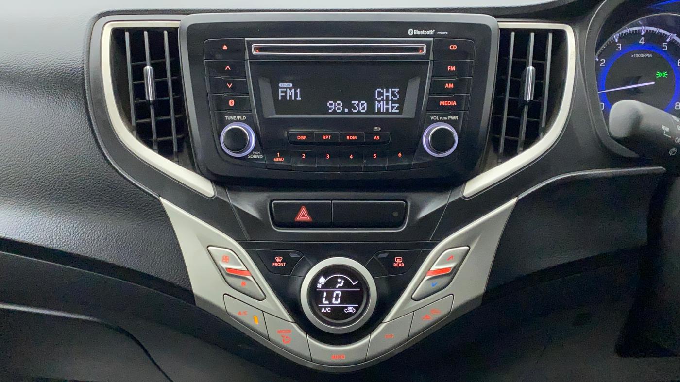 2017 Maruti Baleno DELTA PETROL 1.2, Petrol, Manual, 94,723 km, Air Conditioner
