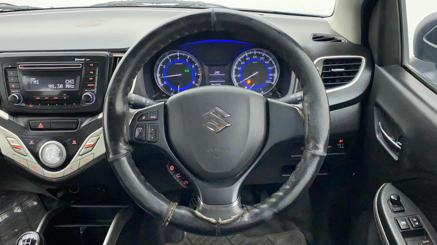 2017 Maruti Baleno DELTA PETROL 1.2, Petrol, Manual, 94,723 km, Steering Wheel Close Up