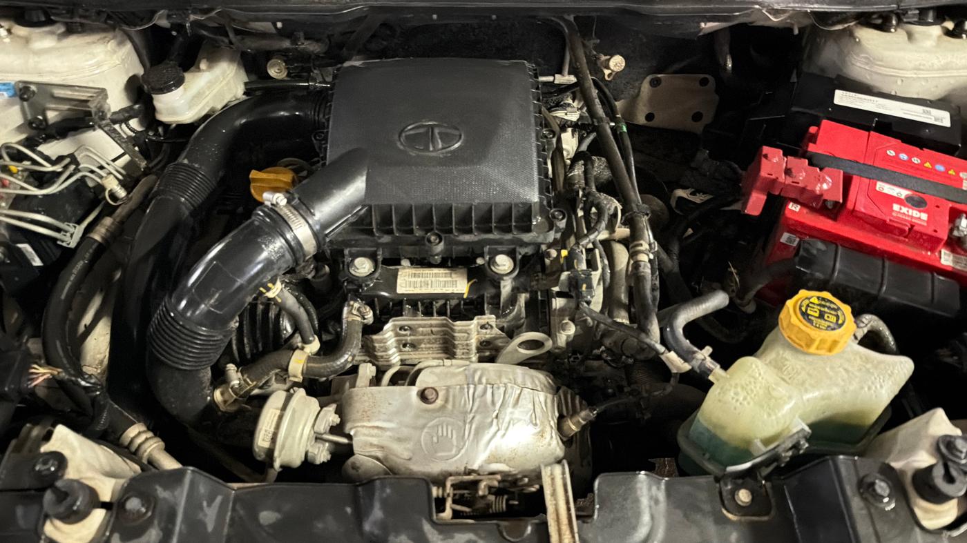2021 Tata NEXON XZ PLUS PETROL SUNROOF, Petrol, Manual, 62,981 km, Engine View