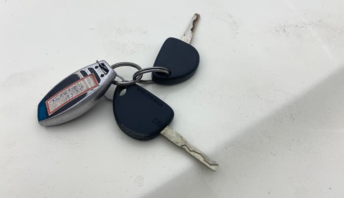 2017 Mahindra Scorpio S5, Diesel, Manual, 1,29,150 km, Key Close Up