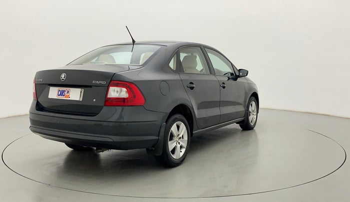 2018 Skoda Rapid 1.5 TDI AT AMBITION, Diesel, Automatic, 32,244 km, Right Back Diagonal