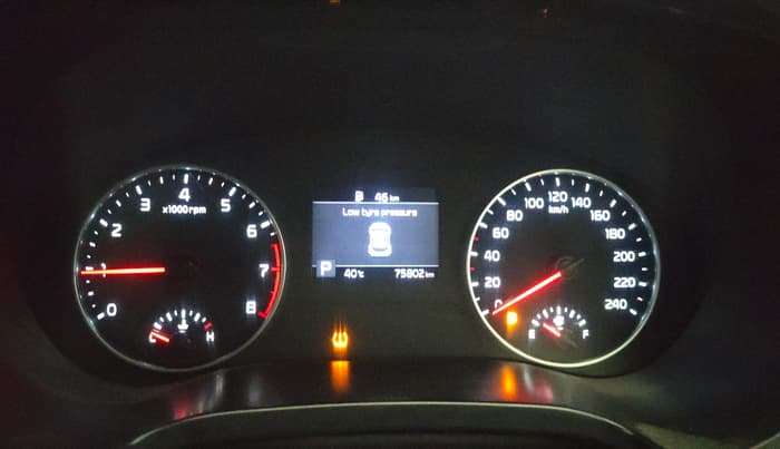 2019 KIA SELTOS HTX IVT 1.5 PETROL, Petrol, Automatic, 75,781 km, Odometer Image