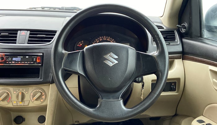 2017 Maruti Swift Dzire LDI BS IV, Diesel, Manual, 52,087 km, Steering Wheel Close Up