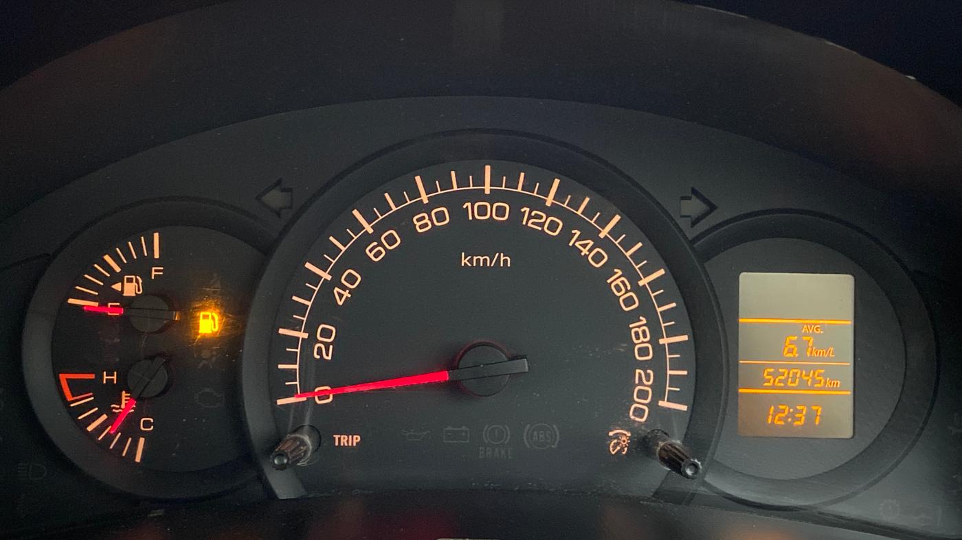 2017 Maruti Swift Dzire LDI BS IV, Diesel, Manual, 52,087 km, Odometer Image