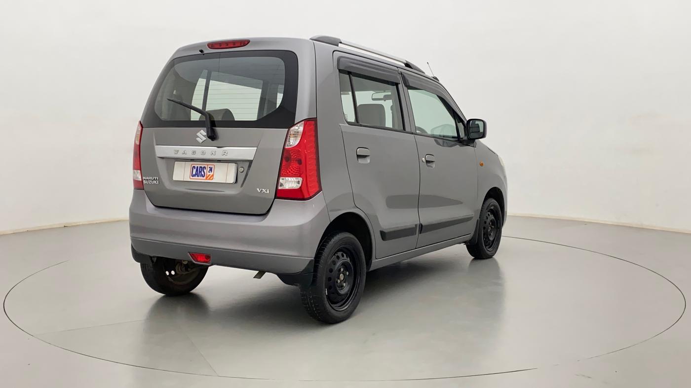 2016 Maruti Wagon R 1.0 VXI OPT, Petrol, Manual, 60,342 km, Right Back Diagonal