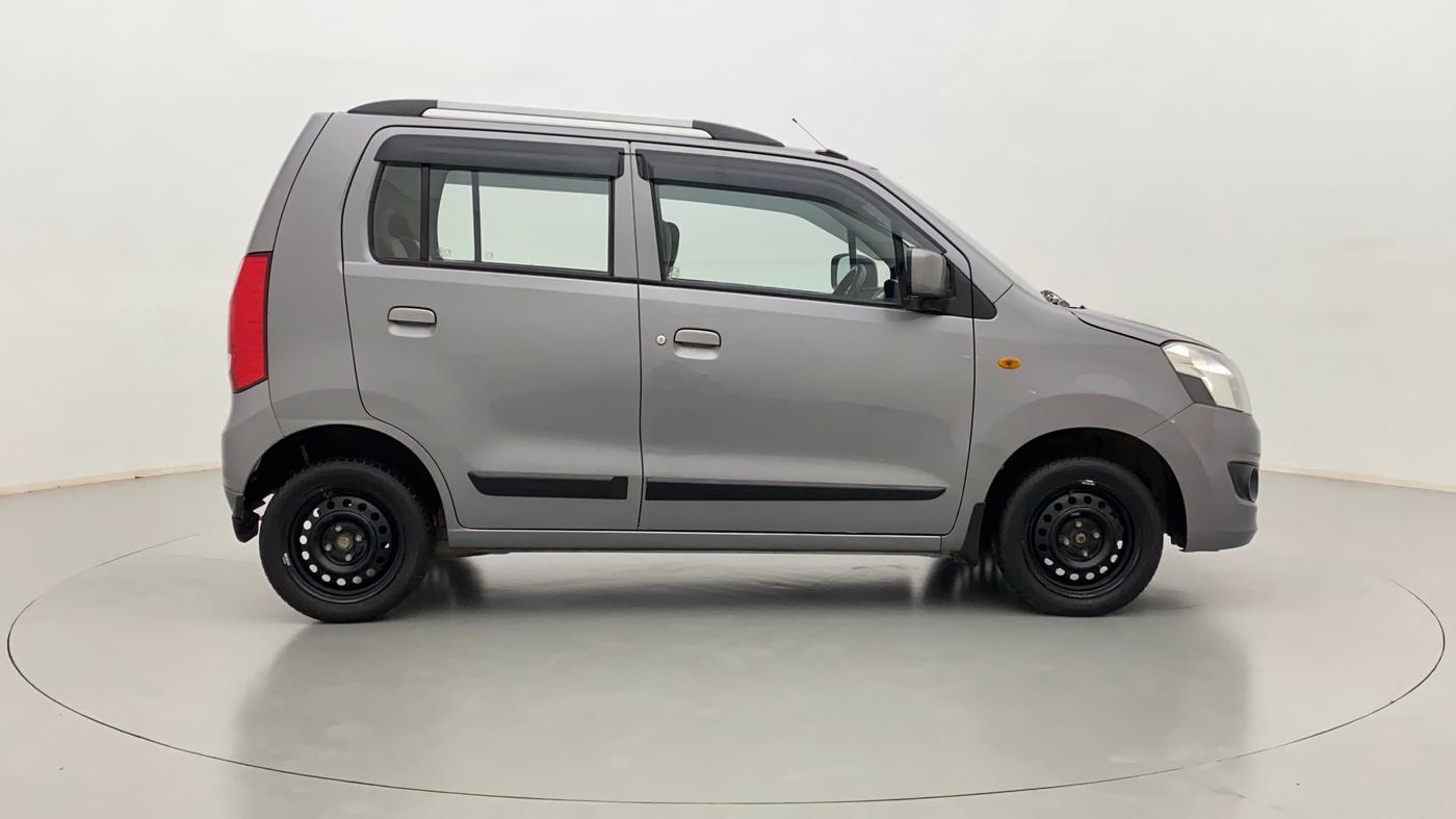 2016 Maruti Wagon R 1.0 VXI OPT, Petrol, Manual, 60,342 km, Right Side View