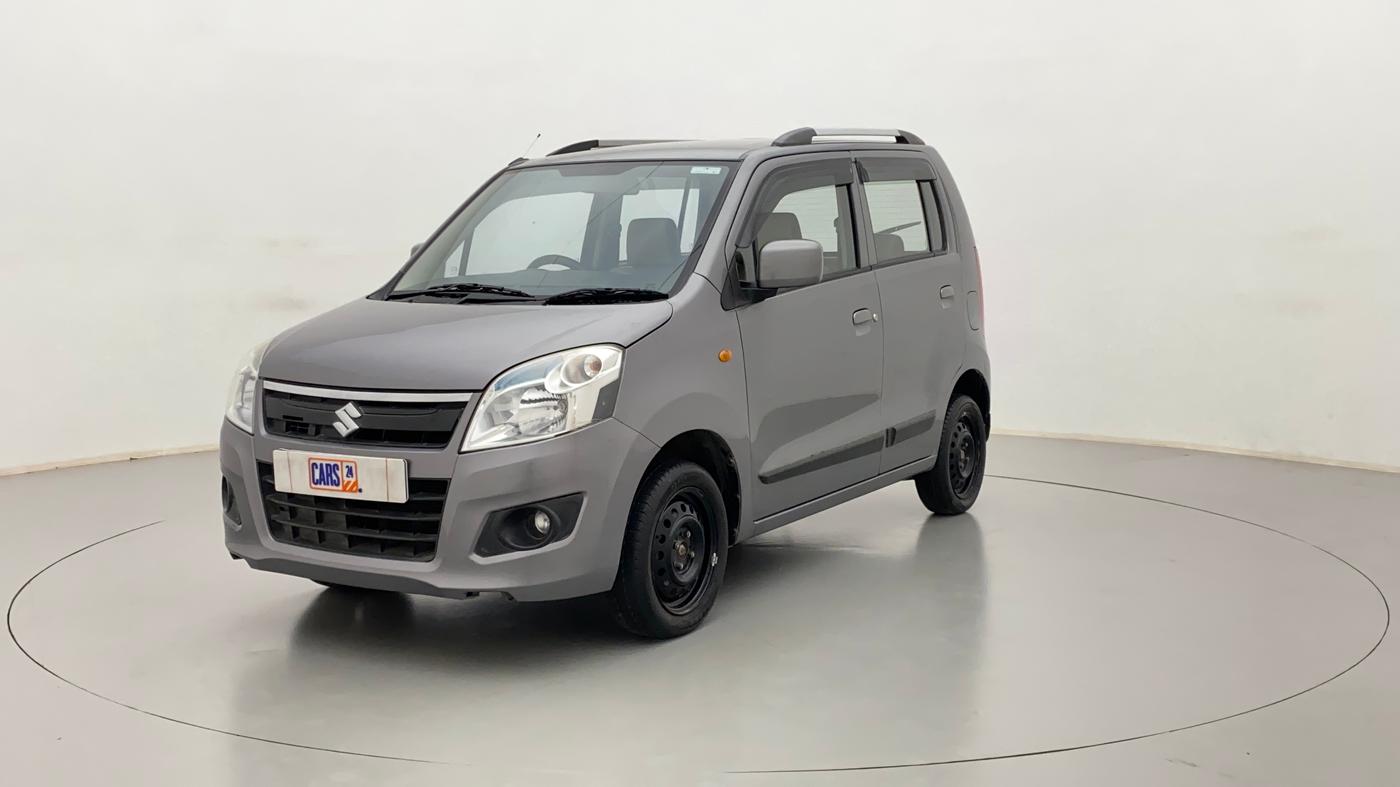 2016 Maruti Wagon R 1.0 VXI OPT, Petrol, Manual, 60,342 km, Left Front Diagonal