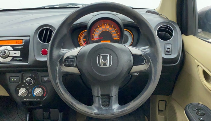 2014 Honda Brio S MT, Petrol, Manual, 92,066 km, Steering Wheel Close Up