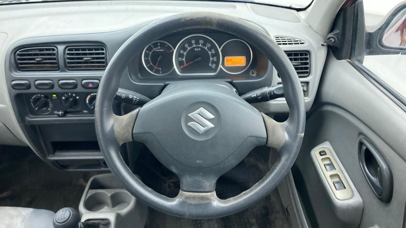 2014 Maruti Alto K10 VXI, Petrol, Manual, 26,536 km, Steering Wheel Close Up