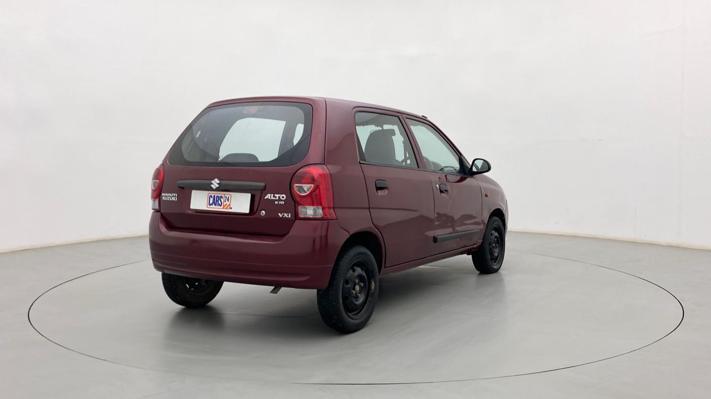 2014 Maruti Alto K10 VXI, Petrol, Manual, 26,536 km, Right Back Diagonal