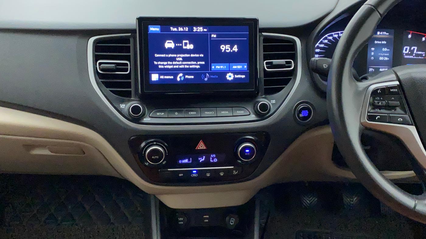 2020 Hyundai Verna SX 1.5 CRDI, Diesel, Manual, 47,102 km, Air Conditioner