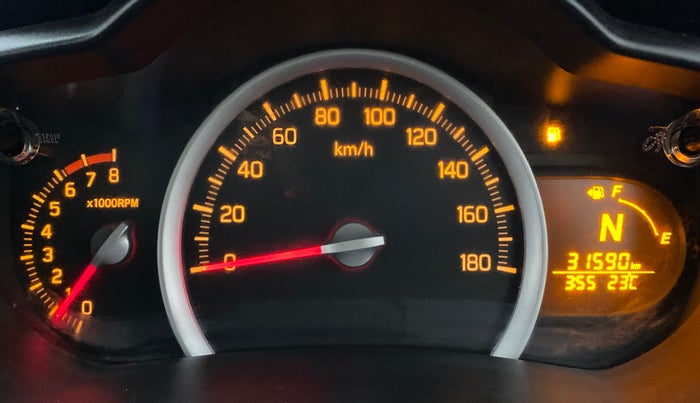 2016 Maruti Celerio VXI AMT, Petrol, Automatic, 31,590 km, Odometer Image