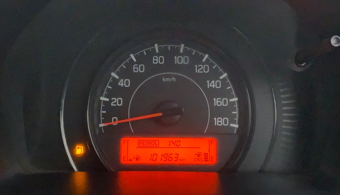 2019 Maruti New Wagon-R LXI CNG 1.0, CNG, Manual, 1,02,225 km, Odometer Image