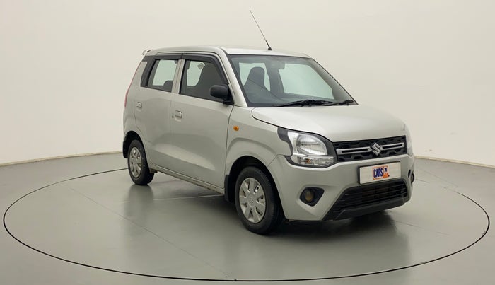 2019 Maruti New Wagon-R LXI CNG 1.0, CNG, Manual, 1,02,225 km, Right Front Diagonal