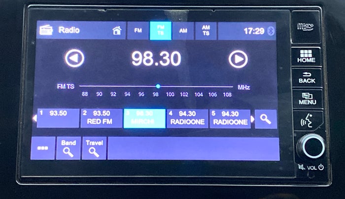 2019 Honda WR-V 1.2 i-VTEC VX MT, Petrol, Manual, 24,580 km, Infotainment System