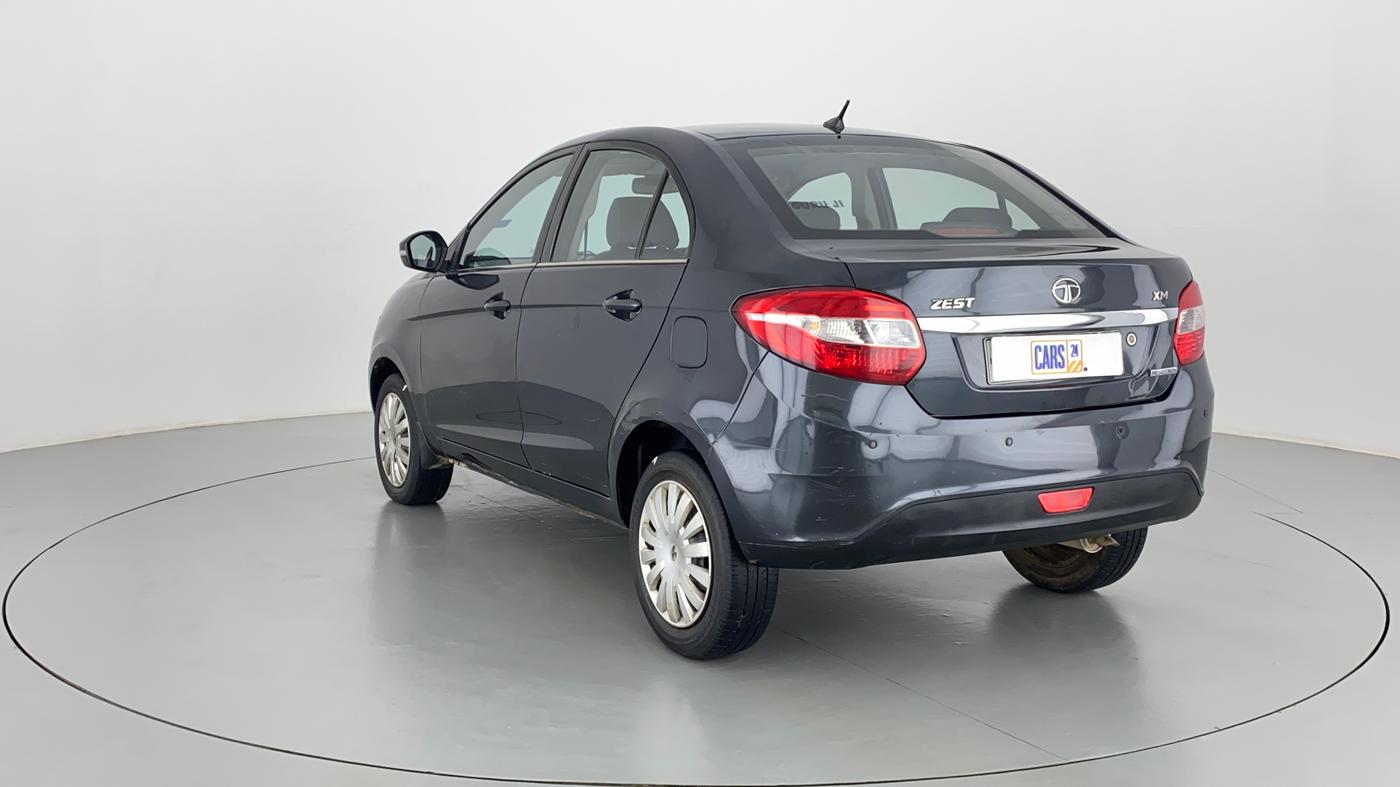 2016 Tata Zest XM RT 90 PS ABS, Petrol, Manual, 53,538 km, Left Back Diagonal
