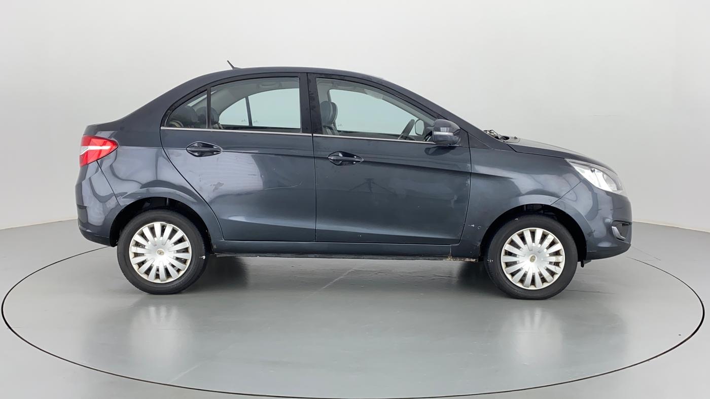 2016 Tata Zest XM RT 90 PS ABS, Petrol, Manual, 53,538 km, Right Side View