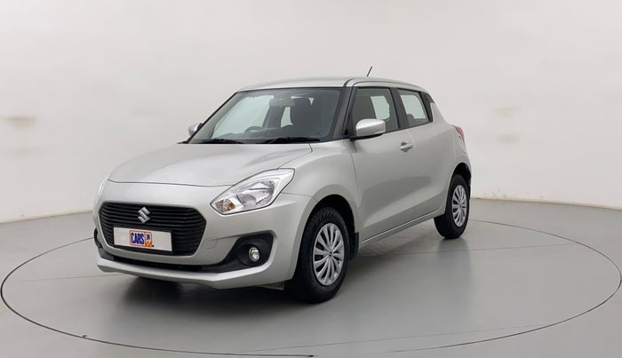 2018 Maruti Swift VXI AMT D, Petrol, Automatic, 72,984 km, Left Front Diagonal (45- Degree) View