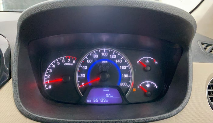 2015 Hyundai Grand i10 MAGNA 1.2 KAPPA VTVT, Petrol, Manual, 65,739 km, Odometer Image