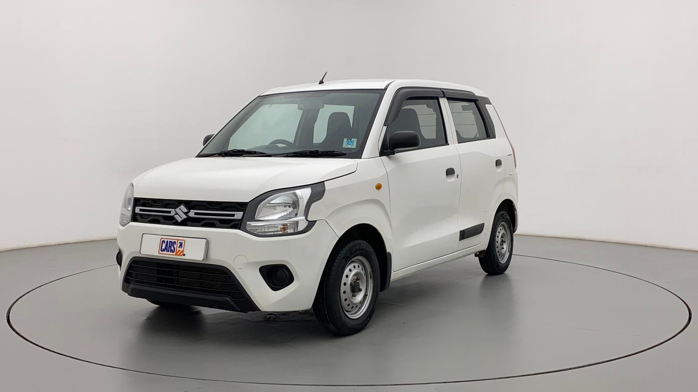 2020 Maruti New Wagon-R LXI CNG 1.0, CNG, Manual, 76,517 km, Left Front Diagonal