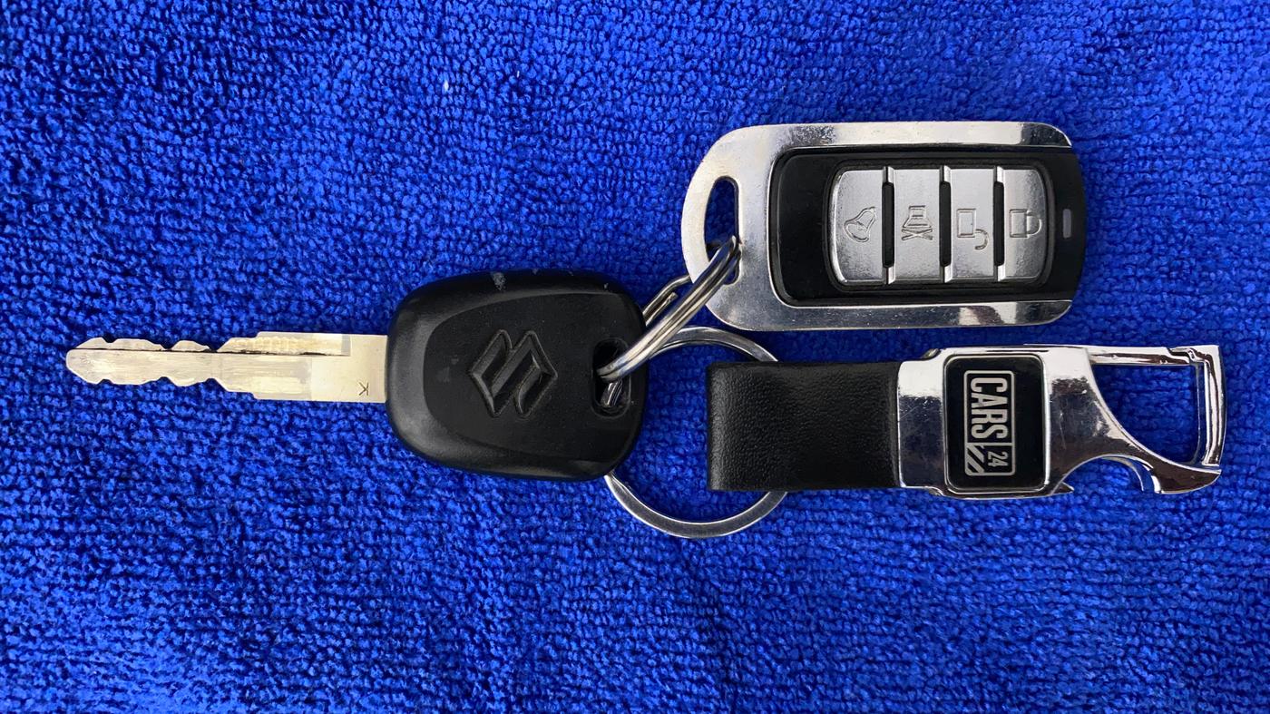 2020 Maruti New Wagon-R LXI CNG 1.0, CNG, Manual, 76,517 km, Key Close Up