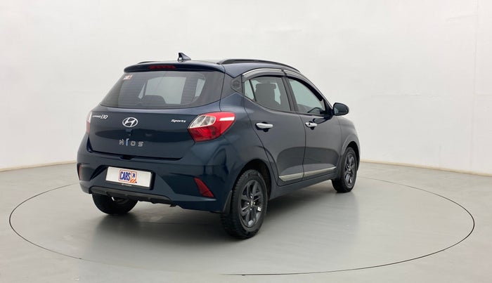 2022 Hyundai GRAND I10 NIOS SPORTZ 1.2 KAPPA VTVT CNG, CNG, Manual, 29,510 km, Right Back Diagonal