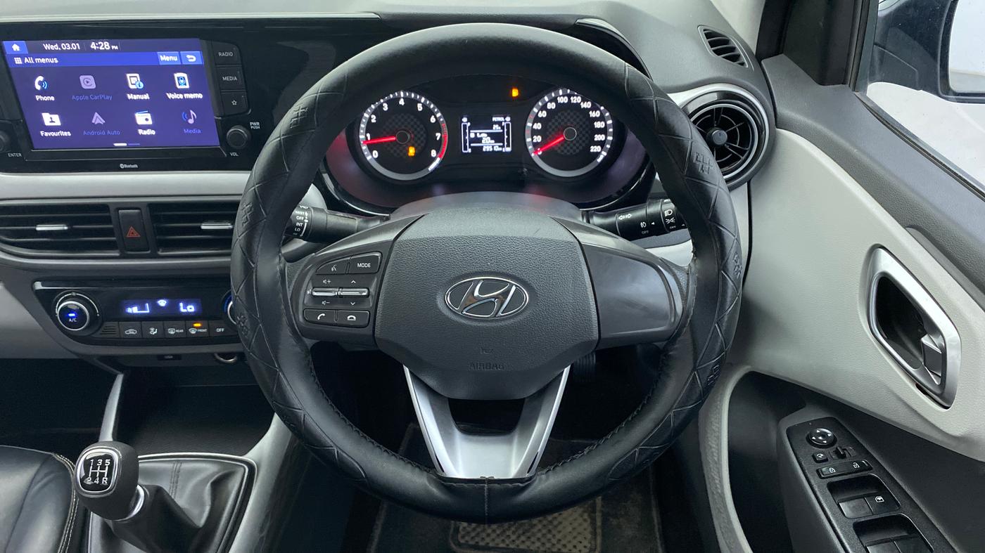 2022 Hyundai GRAND I10 NIOS SPORTZ 1.2 KAPPA VTVT CNG, CNG, Manual, 29,510 km, Steering Wheel Close Up